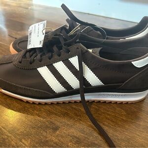 NEW Adidas Originals SL 72 OG Sneakers Women’s size 9.5 Dark Brown/Cloud White